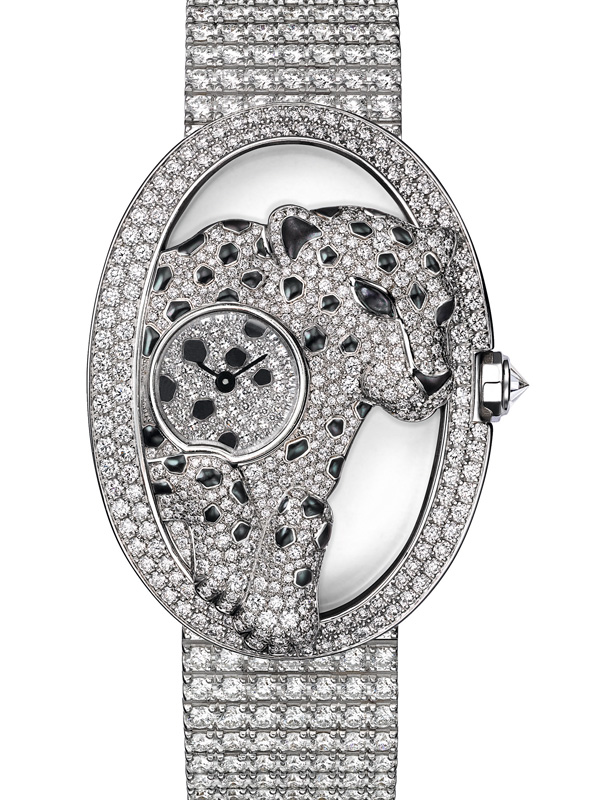 Panthère de Cartier鏤空腕錶