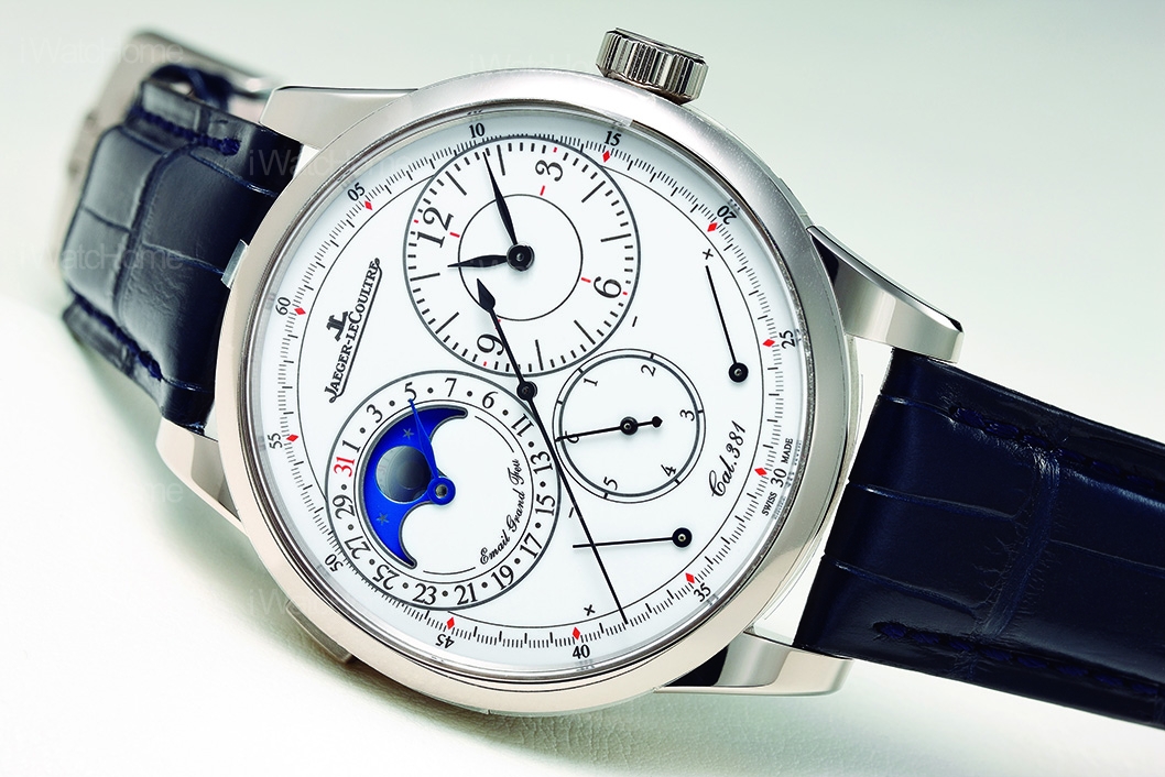 雙翼月相日曆腕錶