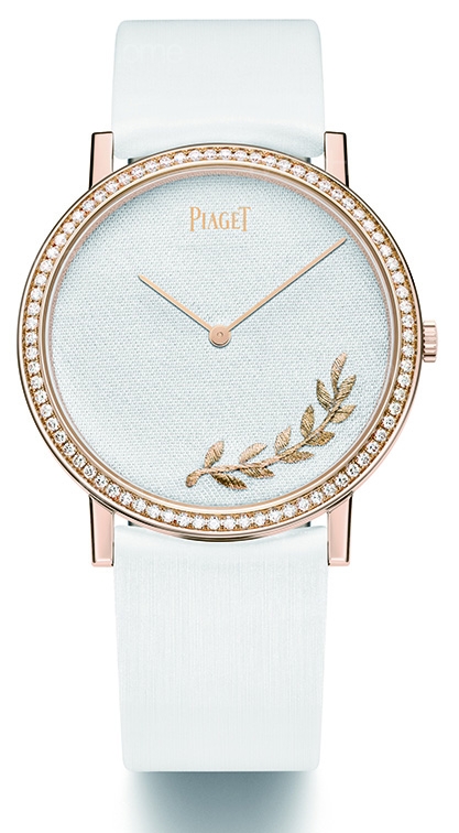 Altiplano超薄刺繡腕錶