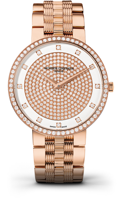 Patrimony Traditionnelle 金質錶鍊腕錶