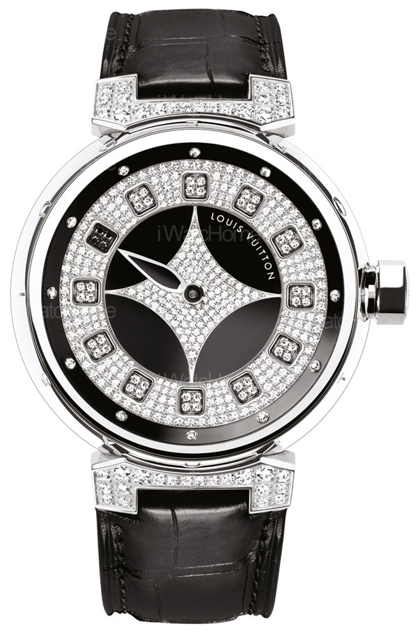 Tambour Spin Time 女仕銀河時光飛旋腕錶