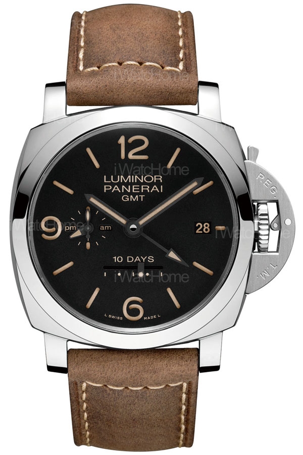 Luminor 1950 10 Days GMT Acciaio 44mm