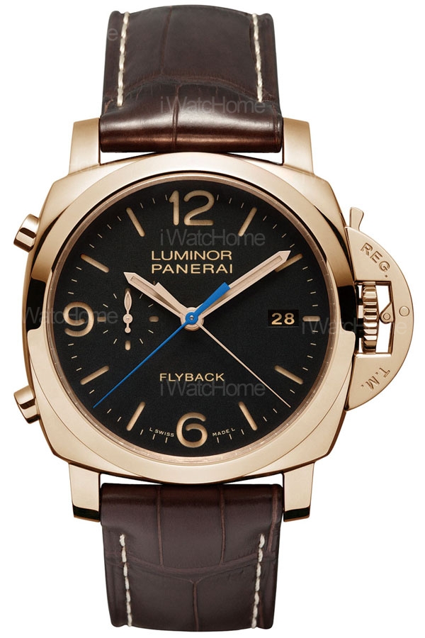 Luminor 1950 3 Days Chrono Flyback Oro Rosso 44mm