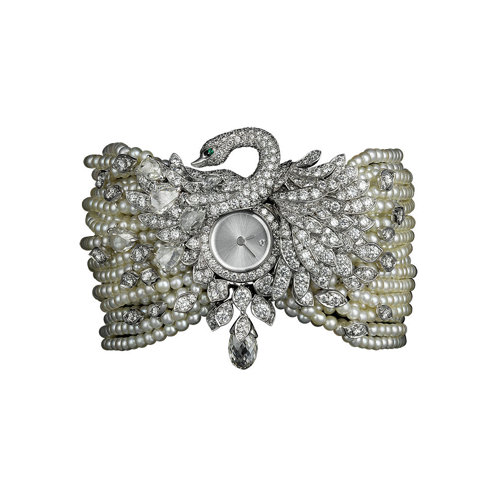 造型藝術高級珠寶腕錶