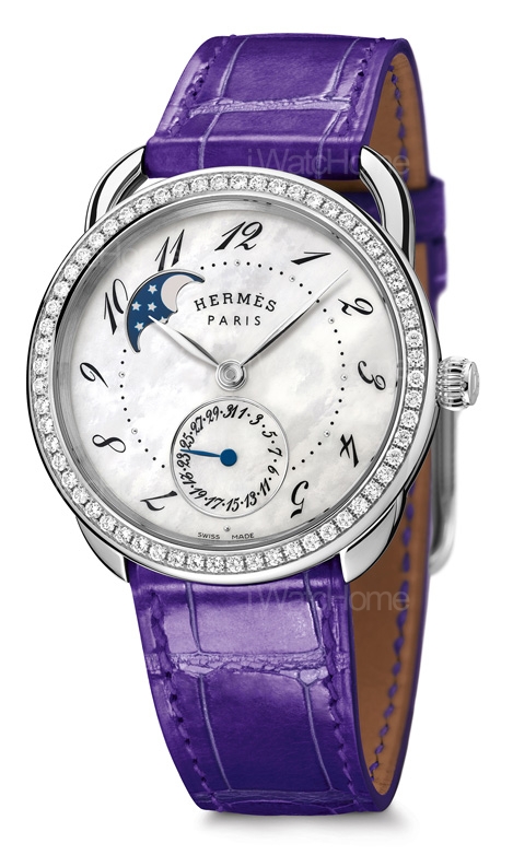 HERMES Arceau 小月相腕錶