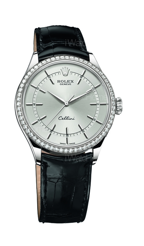 CELLINI TIME 18 CT白色黄金