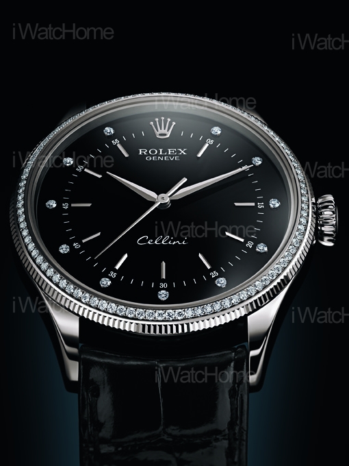 CELLINI TIME 18 CT白色黄金