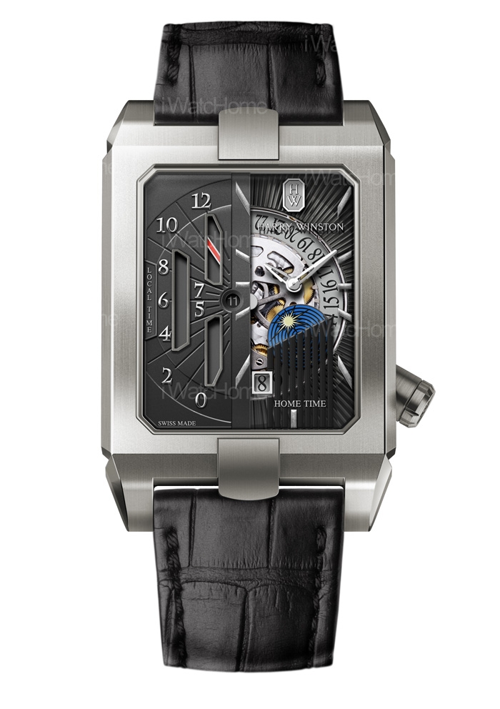 第五大道雙時區自動腕錶