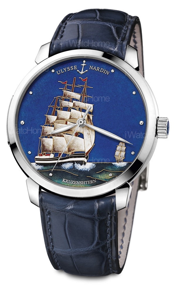 Classico《克魯森斯登號》鎏金琺瑯腕錶