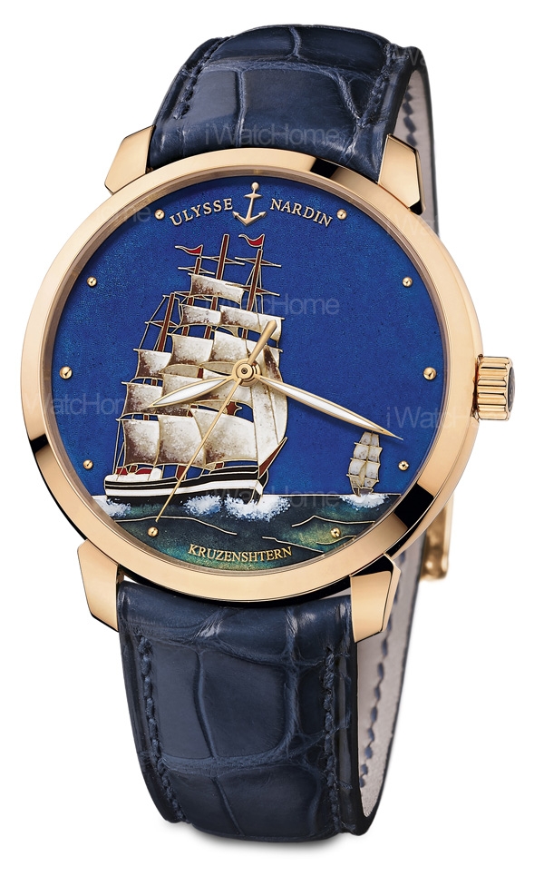 Classico《克魯森斯登號》鎏金琺瑯腕錶