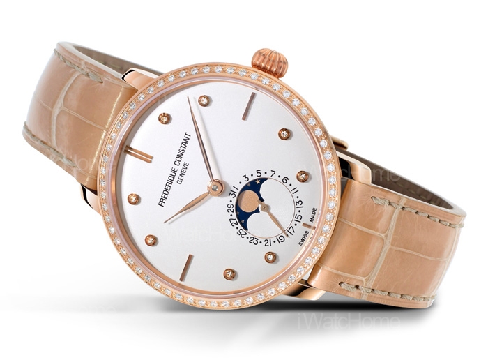 SLIMLINE MOONPHASE MANUFACTURE 超薄月相自製機芯腕錶系列