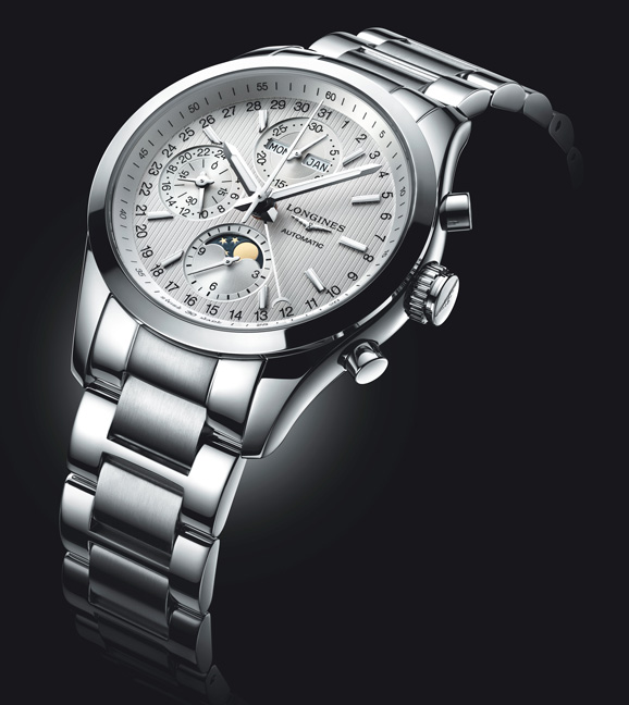 Conquest Classic 征服者經典系列月相計時碼錶