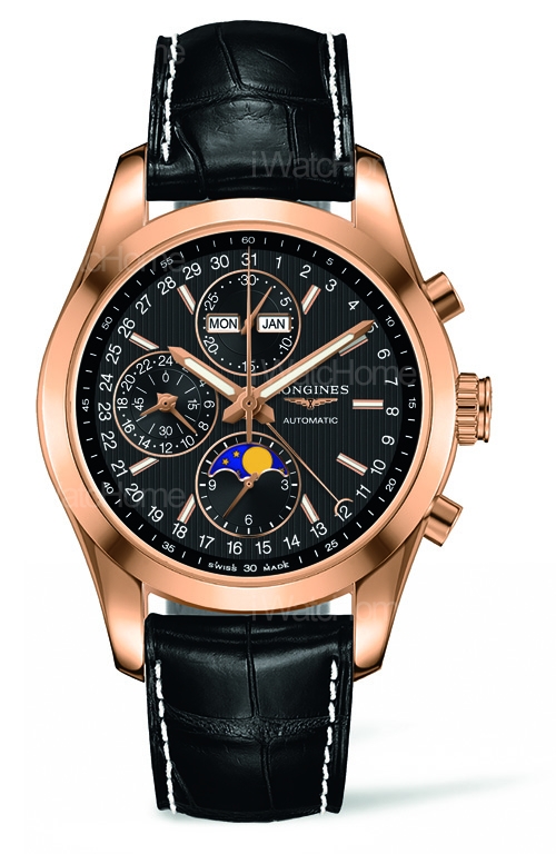 Conquest Classic 征服者經典系列月相計時碼錶