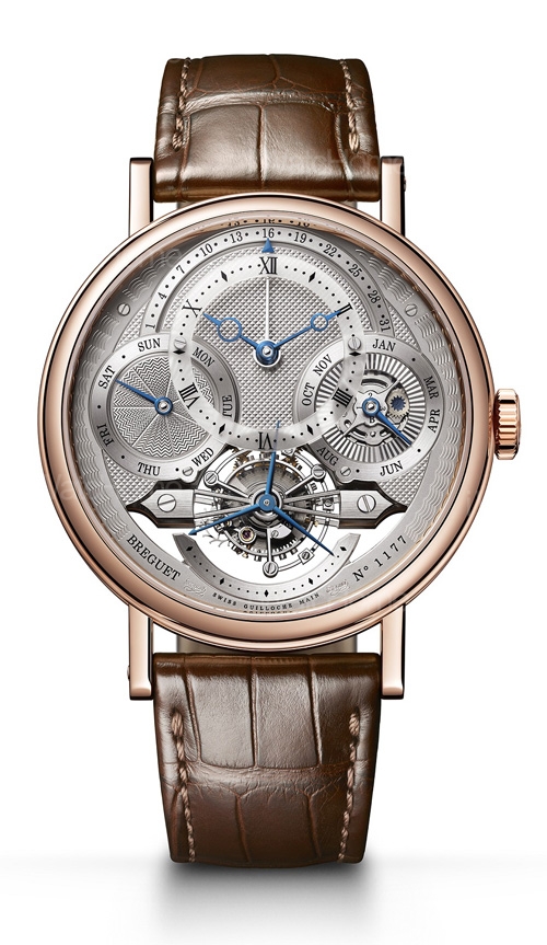 萬年曆陀飛輪腕錶