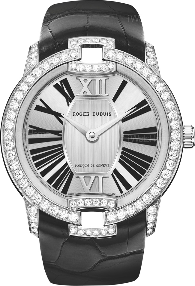 Velvet白金鑲鑽腕錶