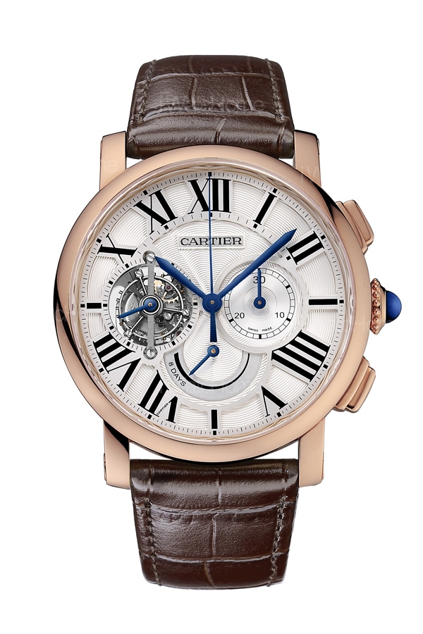 八日動力儲存陀飛輪計時碼錶