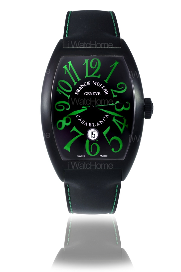 8880 Casalanca 綠色時標精鋼腕錶