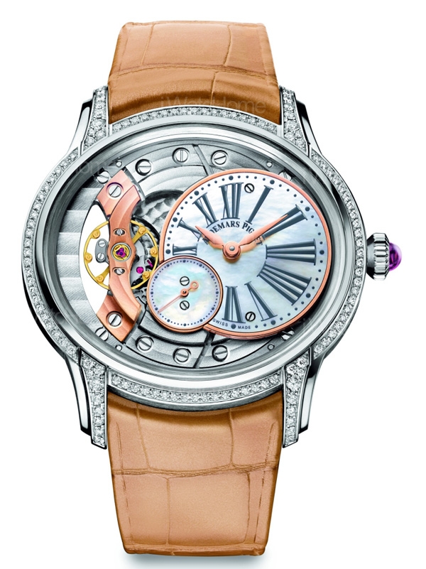 千禧系列腕錶白金款