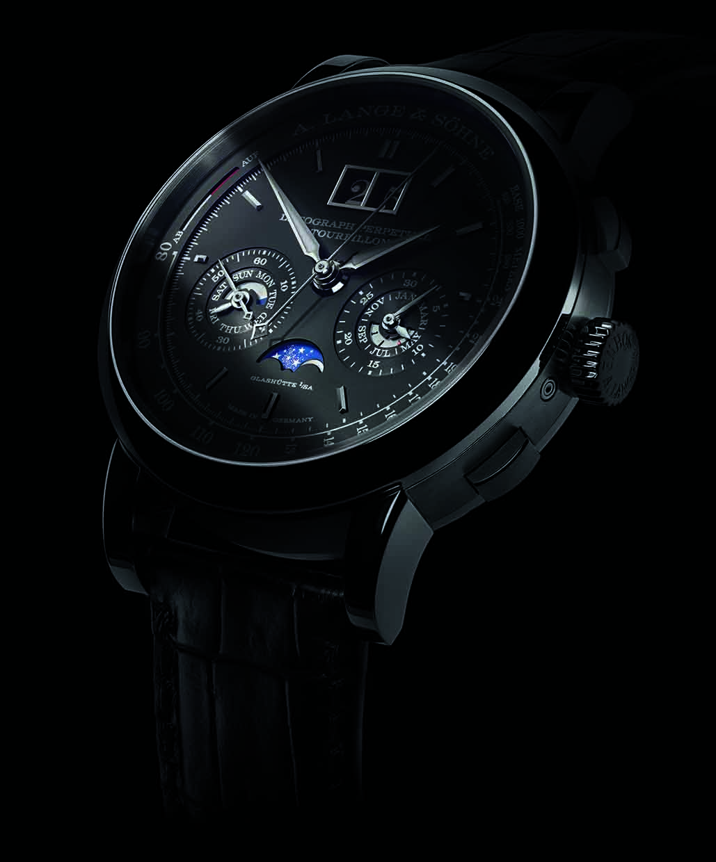 Datograph萬年曆陀飛輪計時碼錶