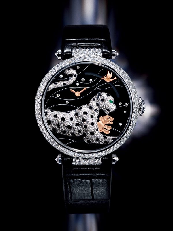 Panthères et Colibri動力儲存腕錶