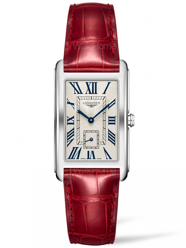 DolceVita多情系列酒紅色皮錶帶錶款 <男士>