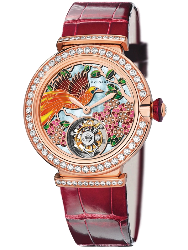 Lvcea II Giardino Paradisp《天堂花園》天堂鳥陀飛輪腕錶