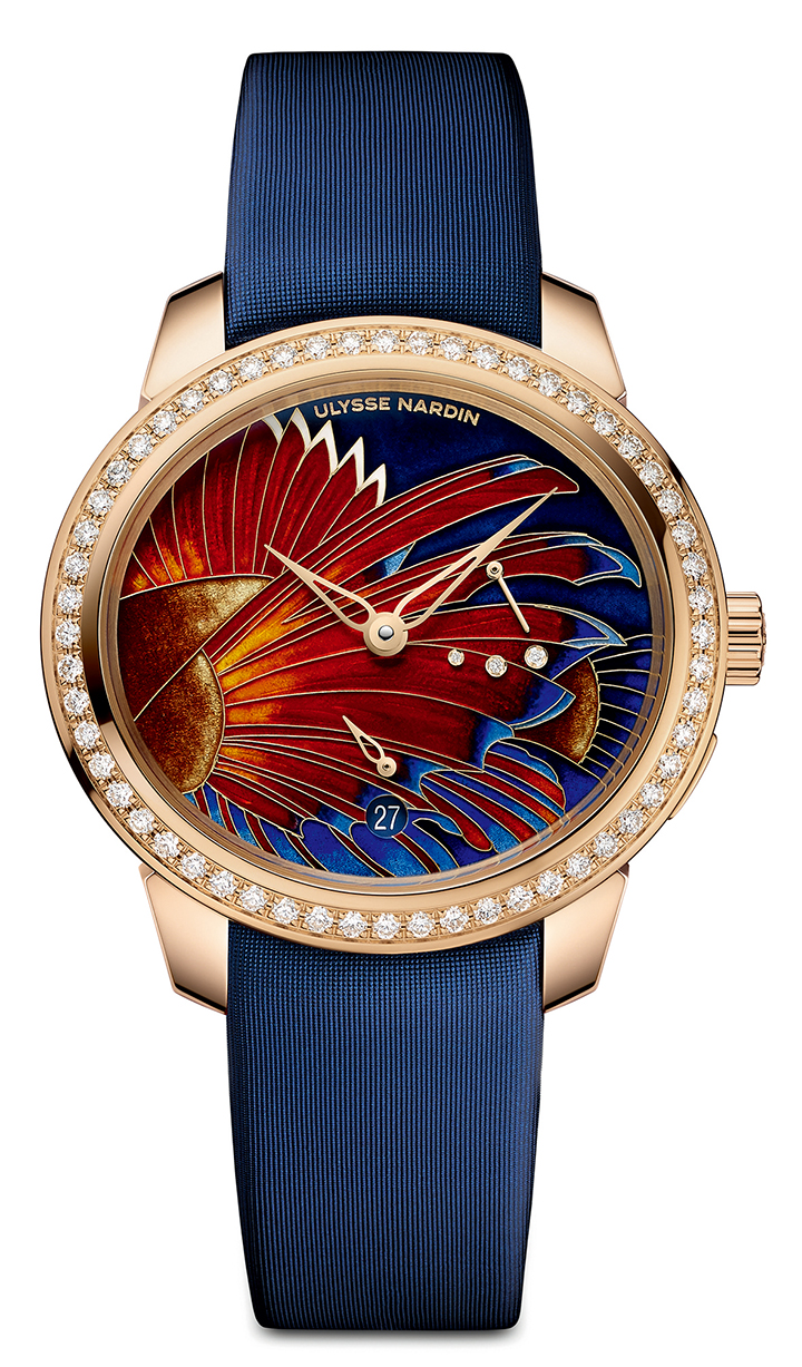 Classico玉玲瓏《火紅獅子魚》腕錶