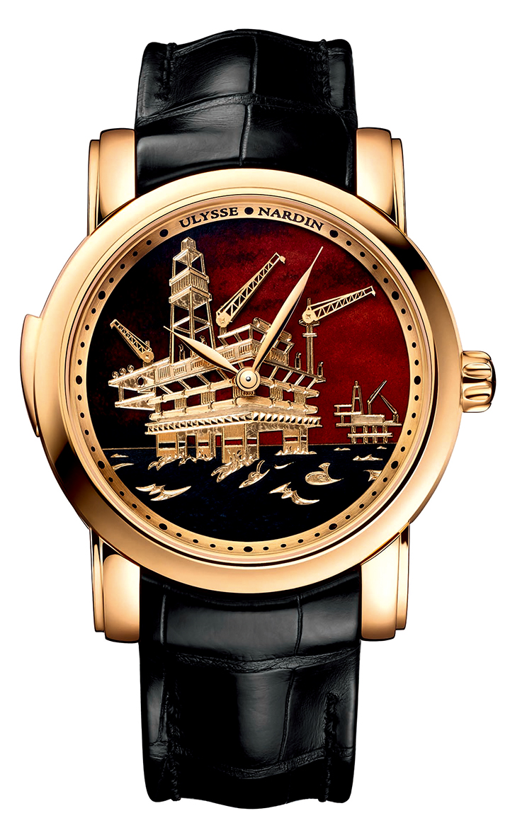 北海油田三問報時錶