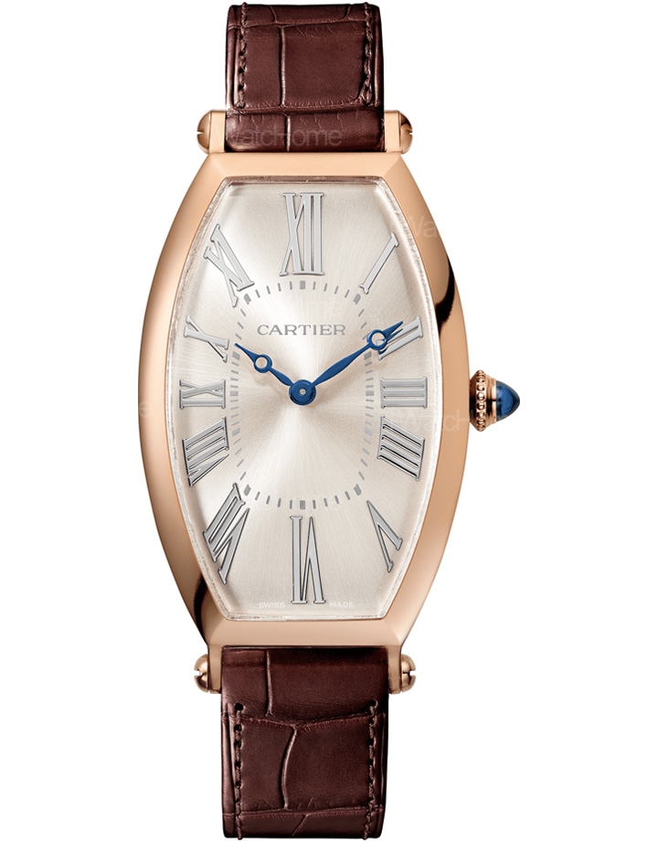 Tonneau 玫瑰金腕錶大型款