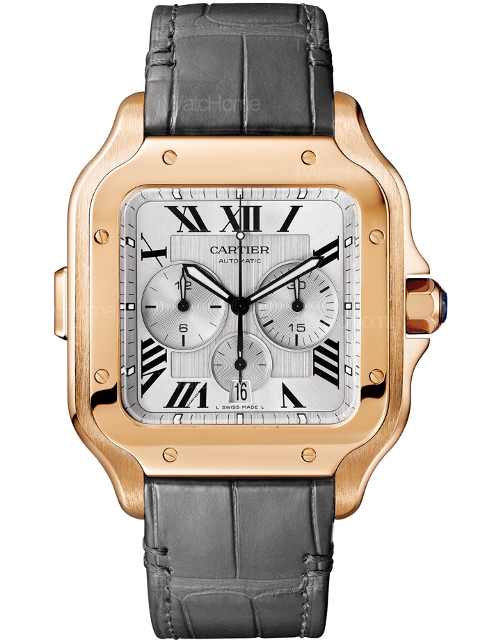 Santos de Cartier 計時碼錶超大型款