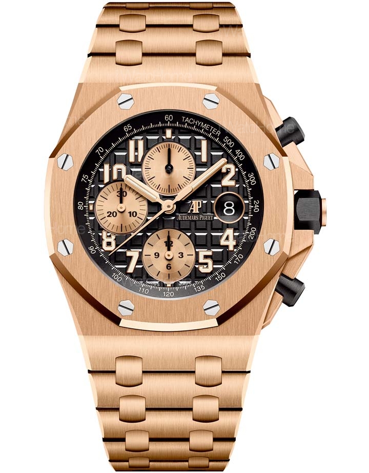 皇家橡樹離岸型自動上鍊計時腕錶