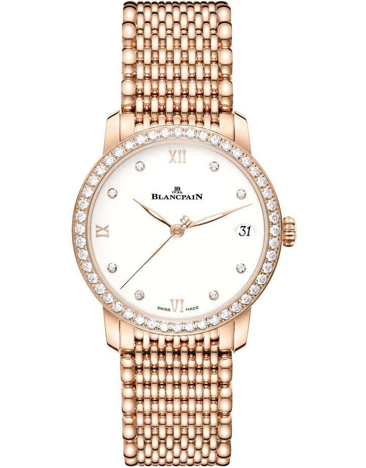 Villeret女裝日曆腕錶