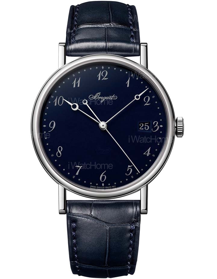 Classique 5177大明火藍色琺瑯腕錶