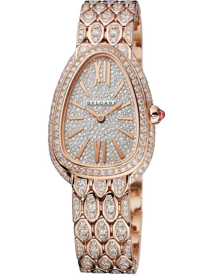 Serpenti Seduttori 玫瑰金滿鑽