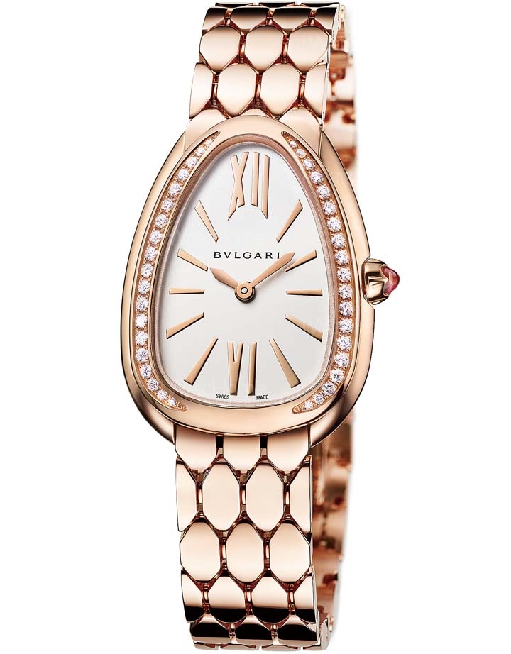 Serpenti Seduttori 玫瑰金鑲鑽