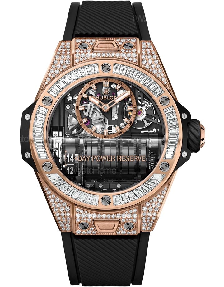 Big Bang MP-11皇金鑲鑽腕錶