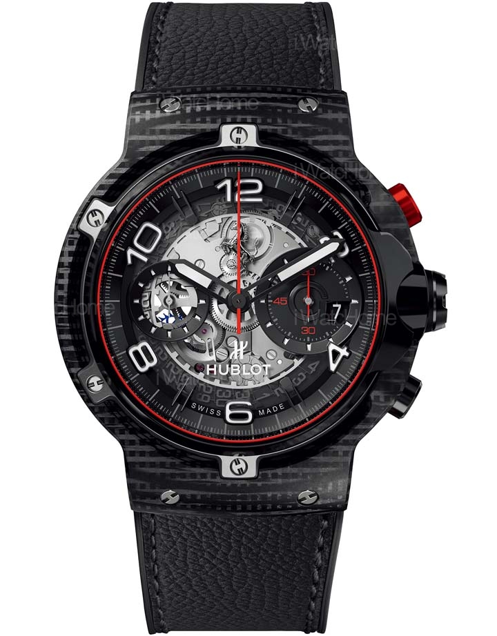 經典融合FERRARI GT 3D碳纖維計時碼錶