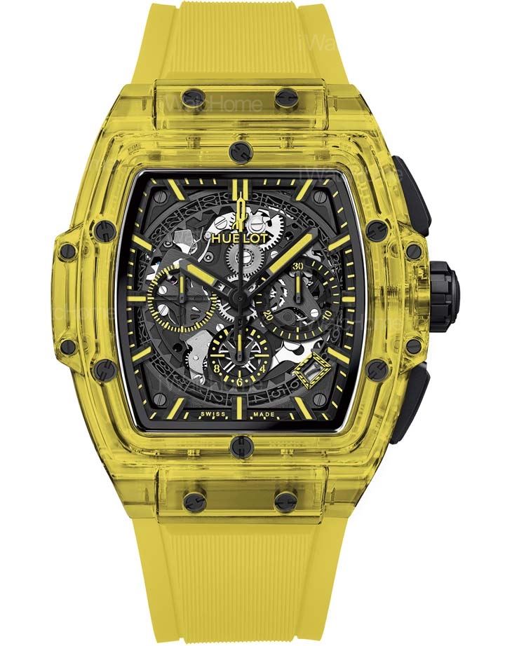 Spirit of Big Bang黃色藍寶石腕錶