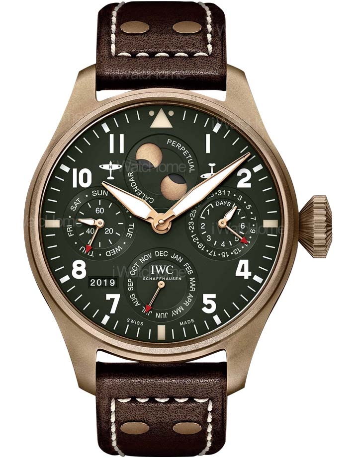 噴火戰機大型飛行員萬年曆腕錶