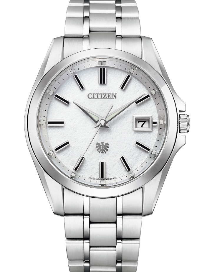 The CITIZEN AQ4091-56A 光動能精鋼腕錶