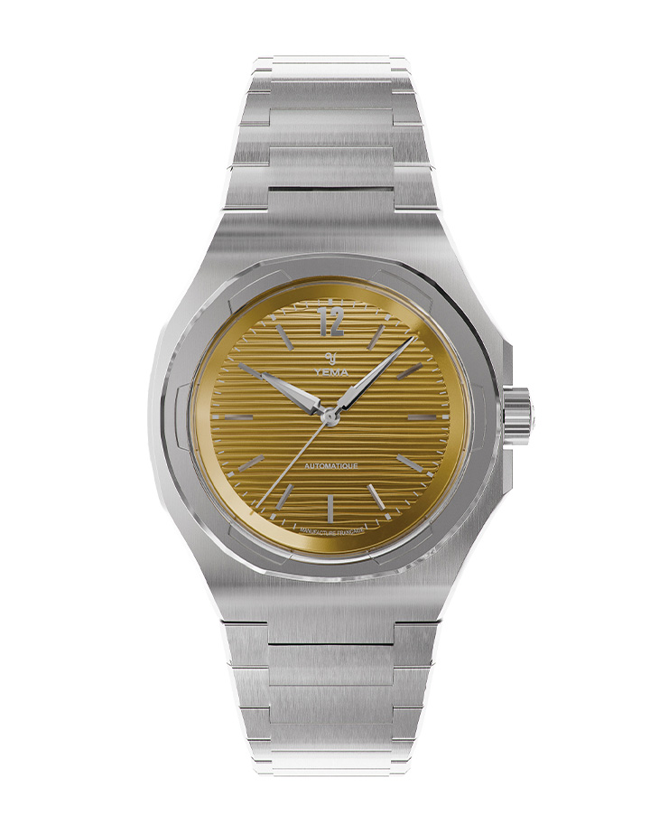 Wristmaster Traveller芥末黃