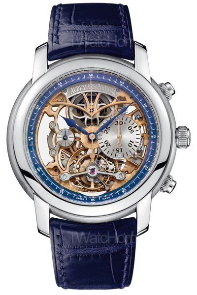 Jules Audeamrs 鏤空陀飛輪計時碼錶