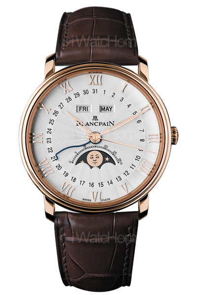 全日曆月相半獵錶