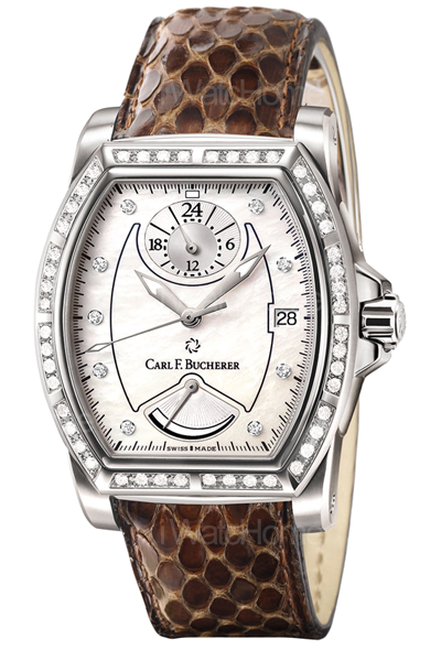 Patravi T-24 酒桶型兩地時區腕錶