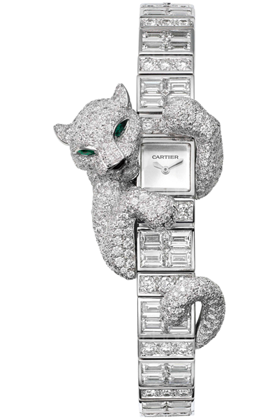 Baguette Panthere 美洲豹裝飾腕錶