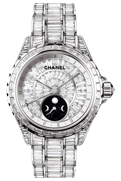 J12月相珠寶腕錶