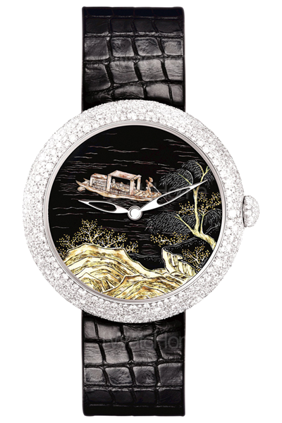 Mademoiselle Prive Coromandel 錶面