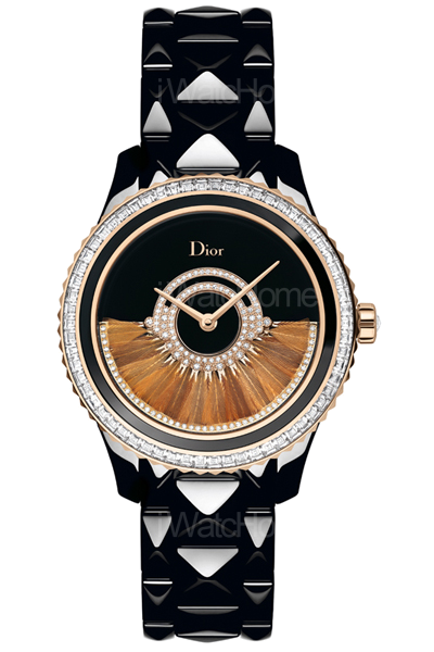 DIOR VIII Grand Bal Plume 玫瑰金羽毛腕錶