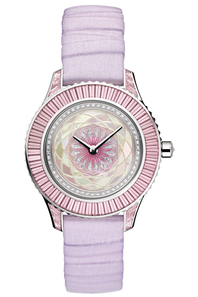 DIOR VIII Grand Soir NO. 18粉紅剛玉腕錶