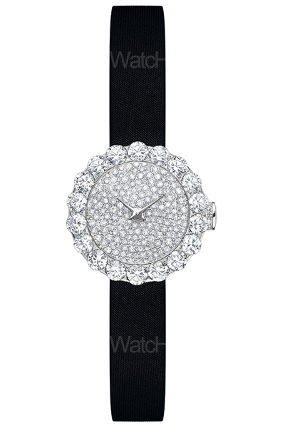 La D de DIOR Precieuse 全鑽面盤鑽石腕錶